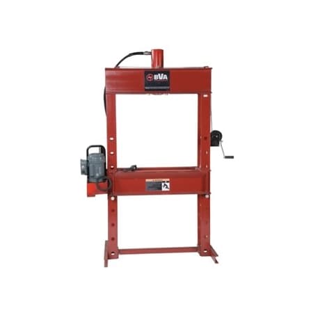 Bva Hydraulics 55 Ton 13 In HFrame Press With EPump, SA, IEP5513 IEP5513